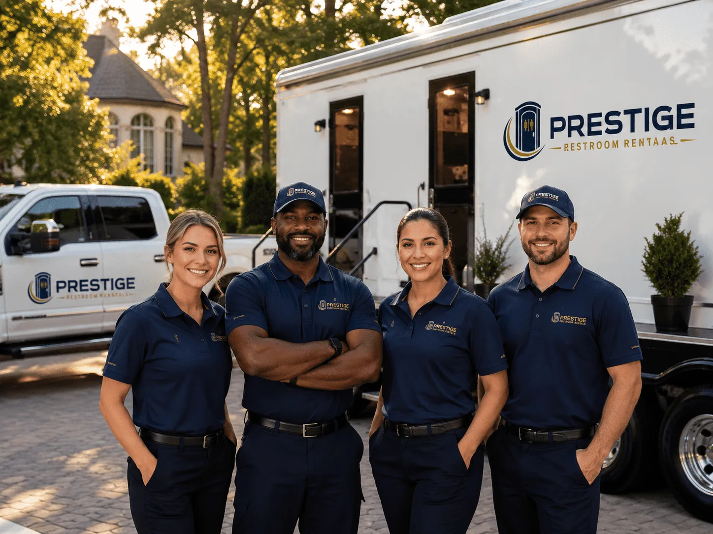 Trusted Luxury Portable Restrooms company in Tensed, ID